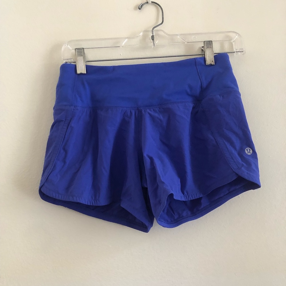 blue Lululemon shorts!